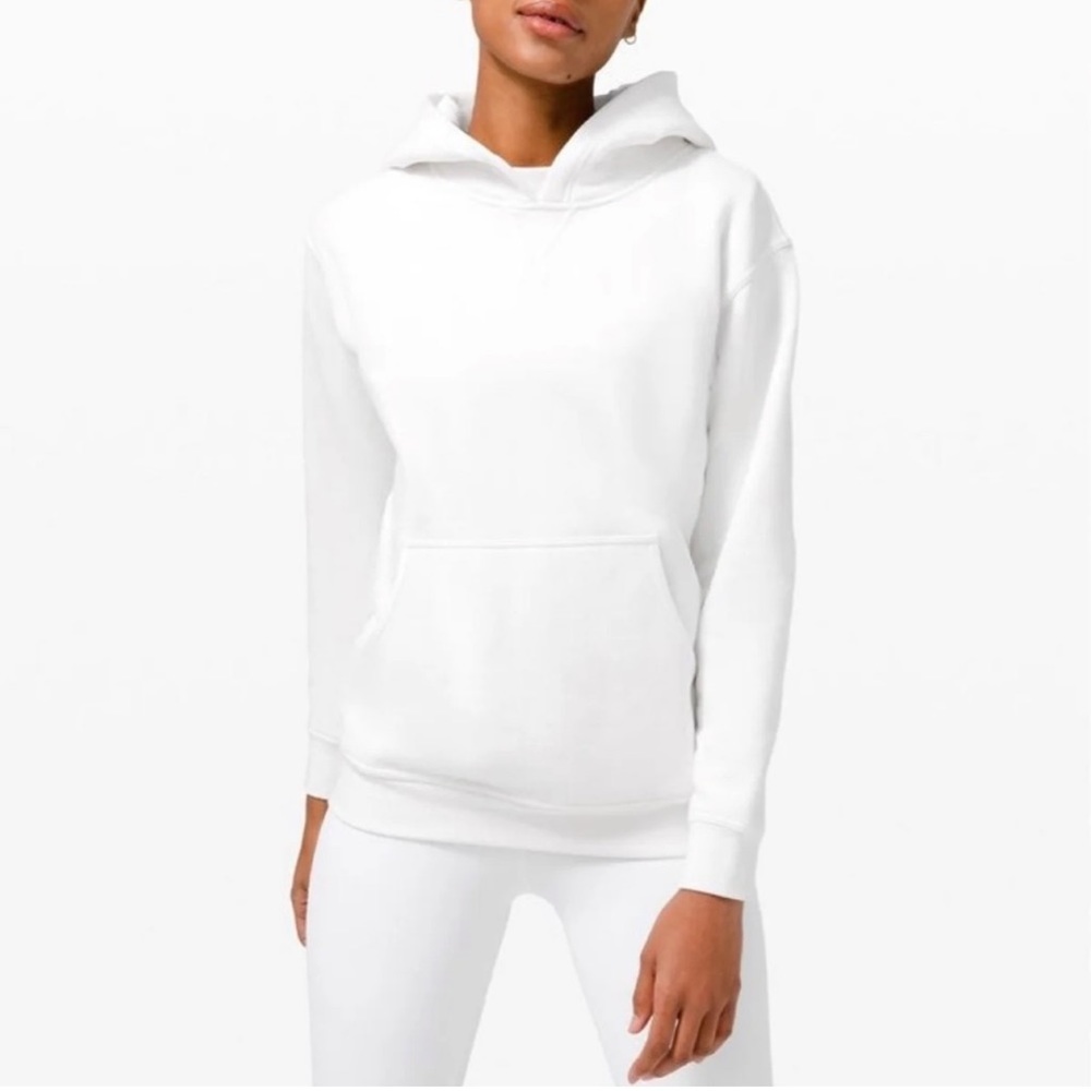 LULULEMON WHITE HOOIDE